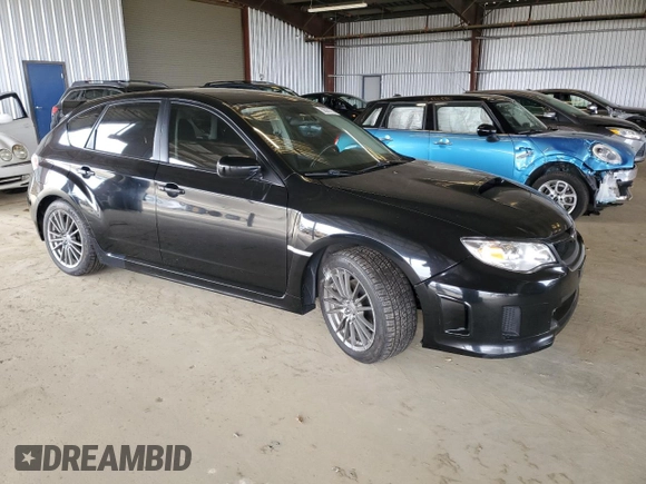 2013 Subaru WRX WRX with VIN JF1GR7E67DG218806, listed as a Copart auction lot 58587015 with 148,599 mi miles and Salvage title. Bid and sale history available at DreamBid. Image 4.