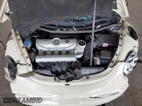 2007 Volkswagen Beetle with VIN 3VWSG31Y47M420763, listed as a Copart auction lot 61287725 with 55,238 mi miles and Salvage title. Bid and sale history available at DreamBid. Image 11.