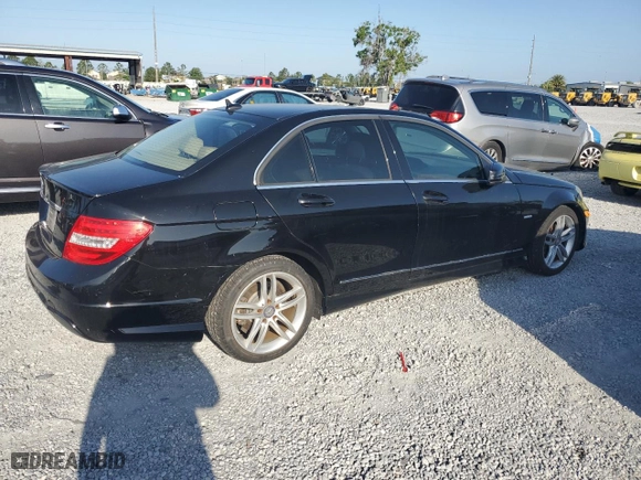 2012 Mercedes-Benz C-Class C 250 Sport with VIN WDDGF4HB0CA642541, listed as a Copart auction lot 51630215 with 80,254 mi miles and Clean Title. Bid and sale history available at carsss.com. Image 3.