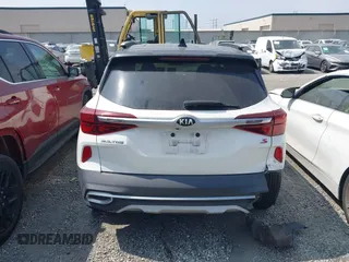 2021 Kia Seltos S with VIN KNDEU2AA6M7143688, listed as a IAAI auction lot 42584672 with 39,621 mi miles and . Bid and sale history available at DreamBid. Image 16.