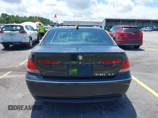 2005 BMW 7 Series 745Li with VIN WBAGN63545DS59212, listed as a IAAI auction lot 42510606 with 124,395 mi miles and . Bid and sale history available at DreamBid. Image 17.