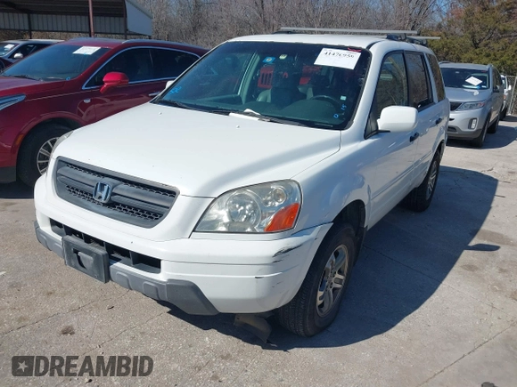 2003 Honda Pilot EX with VIN 2HKYF18523H578342, listed as a IAAI auction lot 41476959 with 367,541 mi miles and . Bid and sale history available at DreamBid. Image 2.