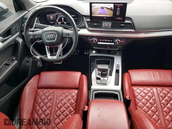 2022 Audi SQ5 Premium with VIN WA1A4AFY1N2134582, listed as a Copart auction lot 82101634 with 36,239 mi miles and Salvage Title. Bid and sale history available at DreamBid. Image 8.