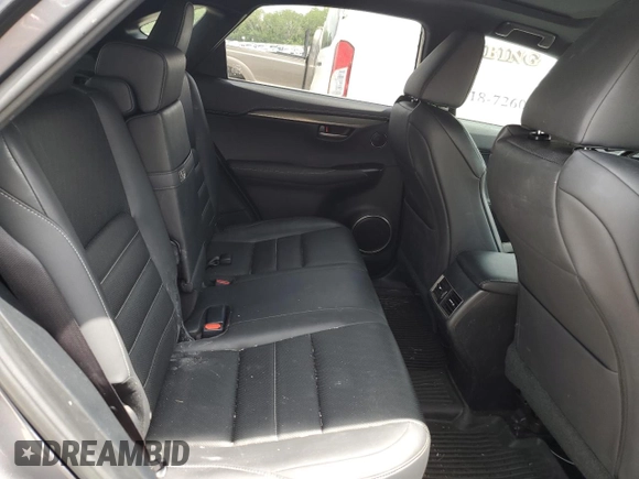 2016 Lexus NX 200t with VIN JTJBARBZ7G2091673, listed as a Copart auction lot 61752665 with 93,576 mi miles and Salvage title. Bid and sale history available at DreamBid. Image 11.