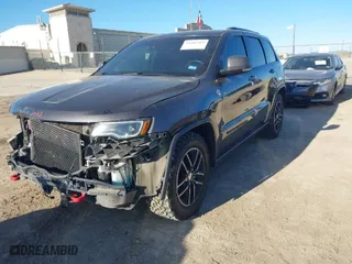 2018 Jeep Grand Cherokee Trailhawk with VIN 1C4RJFLT9JC244212, listed as a IAAI auction lot 41443469 with NaN miles. Bid and sale history available at carsss.com. Image 2.