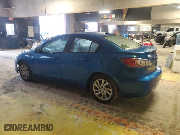 2012 Mazda 3 i Grand Touring with VIN JM1BL1W78C1609667, listed as a Copart auction lot 86858354 with 197,329 mi miles and Non repairable. Bid and sale history available at DreamBid. Image 2.