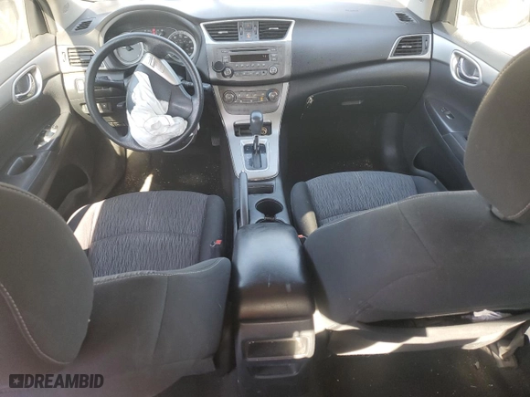 2014 Nissan Sentra S with VIN 3N1AB7AP8EL669794, listed as a Copart auction lot 46884775 with 188,491 mi miles and Salvage Title. Bid and sale history available at carsss.com. Image 8.