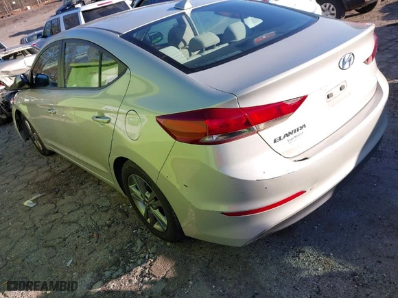 2017 Hyundai Elantra Limited with VIN 5NPD84LFXHH209925, listed as a IAAI auction lot 41236564 with 78,217 mi miles. Bid and sale history available at carsss.com. Image 3.