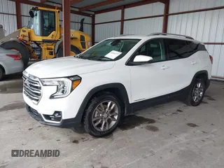 2023 GMC Terrain SLT with VIN 3GKALVEG1PL191654, listed as a IAAI auction lot 42434777 with 43,959 mi miles and . Bid and sale history available at DreamBid. Image 17.