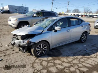 2021 Nissan Versa SV with VIN 3N1CN8EV4ML868189, listed as a Copart auction lot 47574735 with Not Provided miles and Clean Title. Bid and sale history available at carsss.com. Image 1.