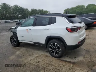 2024 Jeep Compass Limited с VIN 3C4NJDCN4RT578913, выставлен на аукционе Copart как лот 55625155 с пробегом 18 880 миль миль и Списание • Salvage title. История ставок и продаж доступна на DreamBid. Изображение 2.