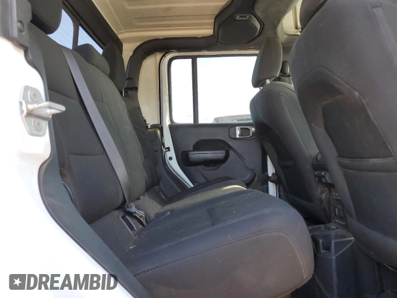 2021 Jeep Gladiator Sport S with VIN 1C6HJTAG3ML508147, listed as a Copart auction lot 56986865 with 43,407 mi miles and Salvage title. Bid and sale history available at DreamBid. Image 10.