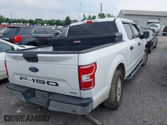 2018 Ford F-150 XL с VIN 1FTEW1CG1JKF42877, выставлен на аукционе IAAI как лот 42362036 с пробегом 192 935 миль миль и . История ставок и продаж доступна на DreamBid. Изображение 4.