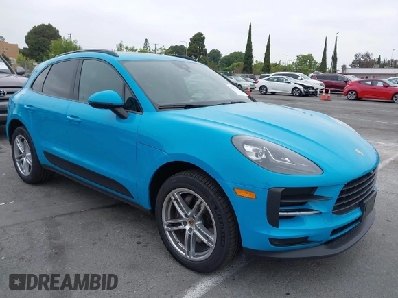 2021 Porsche Macan z VIN WP1AA2A51MLB04460, wystawiony jako IAAI lot #42259834 z przebiegiem 42 746 mil mil oraz . Historia ofert i sprzedaży dostępna na DreamBid. Obrazek 1.