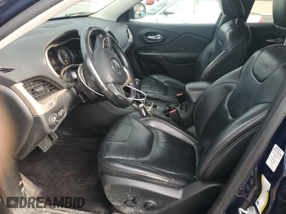 2016 Jeep Cherokee Limited with VIN 1C4PJMDB3GW261581, listed as a Copart auction lot 52699135 with 162,510 mi miles and Salvage Title. Bid and sale history available at DreamBid. Image 7.