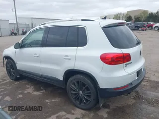 2016 Volkswagen Tiguan S with VIN WVGBV7AX0GW550784, listed as a IAAI auction lot 41817544 with 109,246 mi miles and . Bid and sale history available at DreamBid. Image 15.