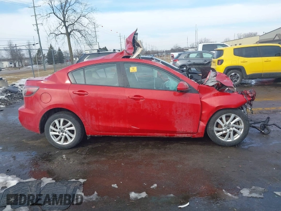 2013 Mazda 3 i Touring with VIN JM1BL1VP7D1806574, listed as a IAAI auction lot 41651735 with Not Provided miles and . Bid and sale history available at DreamBid. Image 12.