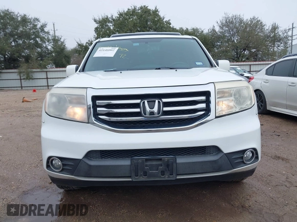 2014 Honda Pilot EX-L with VIN 5FNYF3H73EB024368, listed as a IAAI auction lot 41646002 with 157,336 mi miles and . Bid and sale history available at carsss.com. Image 12.