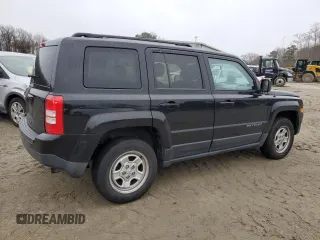 2016 Jeep Patriot Sport with VIN 1C4NJRBB9GD510128, listed as a Copart auction lot 44509685 with 142,443 mi miles and Salvage title. Bid and sale history available at DreamBid. Image 3.