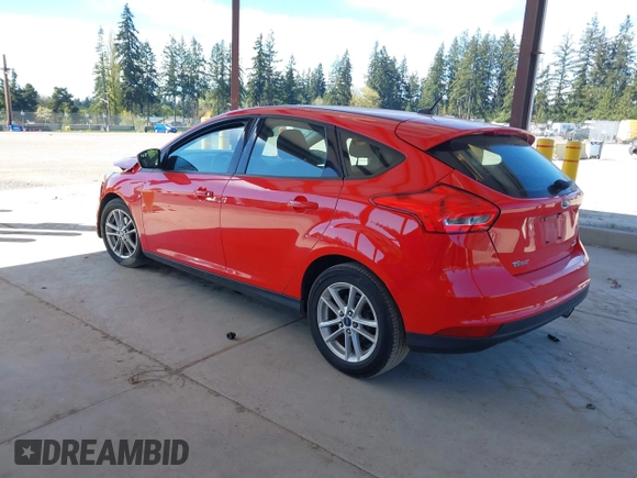 2015 Ford Focus SE with VIN 1FADP3K25FL294442, listed as a IAAI auction lot 42078572 with 127,523 mi miles. Bid and sale history available at carsss.com. Image 3.
