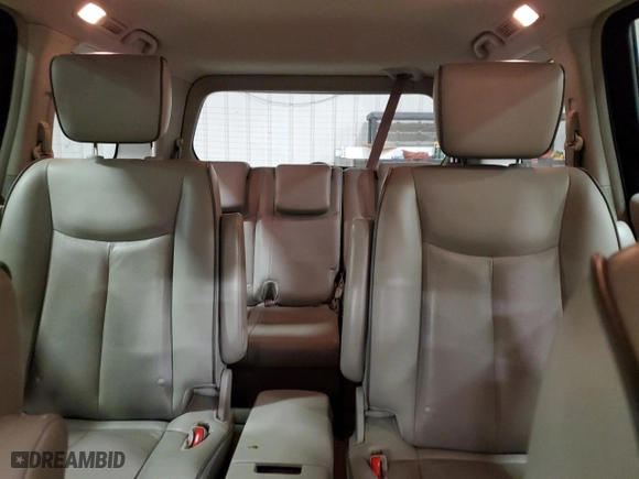 2015 Nissan Quest S with VIN JN8AE2KP4F9134000, listed as a Copart auction lot 42636974 with 121,106 mi miles. Bid and sale history available at carsss.com. Image 10.
