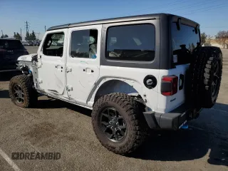 2024 Jeep Wrangler Willys z VIN 1C4RJXN60RW278675, wystawiony jako Copart lot #46338215 z przebiegiem 8 795 mil mil oraz Szkoda całkowita • Salvage title. Historia ofert i sprzedaży dostępna na DreamBid. Obrazek 2.