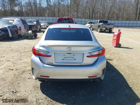2016 Lexus RC 300 with VIN JTHSM5BC9G5000804, listed as a IAAI auction lot 41692220 with NaN miles. Bid and sale history available at carsss.com. Image 16.