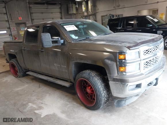 2014 Chevrolet Silverado 1500 LT with VIN 3GCUKREH6EG558016, listed as a IAAI auction lot 41509760 with 271,573 mi miles. Bid and sale history available at carsss.com. Image 1.