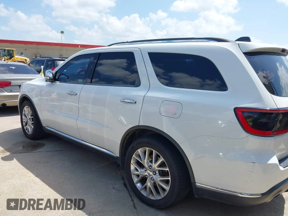 2017 Dodge Durango SXT with VIN 1C4RDHAG4HC643242, listed as a IAAI auction lot 42765897 with 184,837 mi miles and . Bid and sale history available at DreamBid. Image 14.