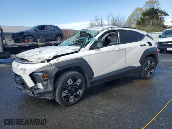 2024 Hyundai Kona SEL with VIN KM8HB3AB6RU101916, listed as a Copart auction lot 53320625 with 19,765 mi miles and Non Repairable. Bid and sale history available at carsss.com. Image 1.
