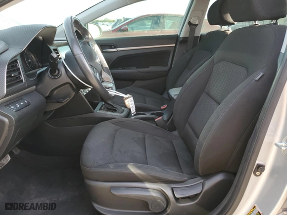 2020 Hyundai Elantra SEL with VIN KMHD84LF2LU968725, listed as a Copart auction lot 49043095 with 54,555 mi miles and Salvage Title. Bid and sale history available at carsss.com. Image 7.