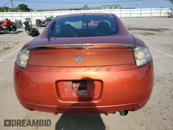 2007 Mitsubishi Eclipse GS with VIN 4A3AK24FX7E031677, listed as a Copart auction lot 68100694 with 297,864 mi miles and Salvage Title. Bid and sale history available at carsss.com. Image 6.