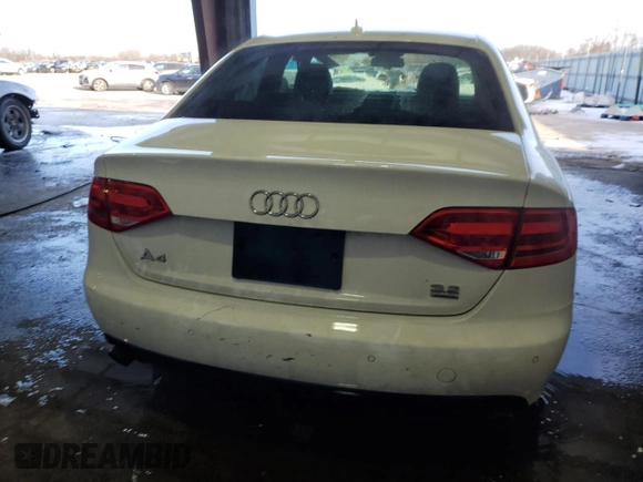 2009 Audi A4 3.2L Prestige with VIN WAUMK78K19A123336, listed as a Copart auction lot 41842785 with 0 mi miles and Salvage Title. Bid and sale history available at carsss.com. Image 6.