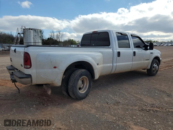 2001 Ford F-350 XL with VIN 1FTWW32F81EC66012, listed as a Copart auction lot 48225834 with 141,971 mi miles and Salvage title. Bid and sale history available at DreamBid. Image 3.