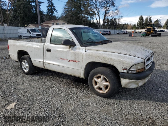1999 Dodge Dakota SLT with VIN 1B7FL26X6XS298294, listed as a Copart auction lot 49541455 with 88,457 mi miles and Clean Title. Bid and sale history available at carsss.com. Image 4.
