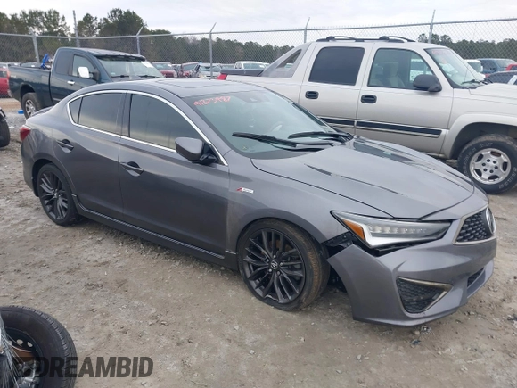 2022 Acura ILX Premium with VIN 19UDE2F85NA002969, listed as a IAAI auction lot 41373487 with 25,242 mi miles and . Bid and sale history available at DreamBid. Image 13.