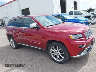 2014 Jeep Grand Cherokee Summit z VIN 1C4RJFJT4EC423217, wystawiony jako IAAI lot #42704059 z przebiegiem 245 928 mil mil oraz . Historia ofert i sprzedaży dostępna na DreamBid. Obrazek 13.
