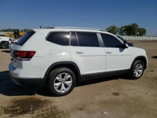 2018 Volkswagen Atlas 3.6L V6 SEL with VIN 1V2MR2CA1JC554931, listed as a Copart auction lot 74221374 with 71,980 mi miles and Salvage Title. Bid and sale history available at carsss.com. Image 3.