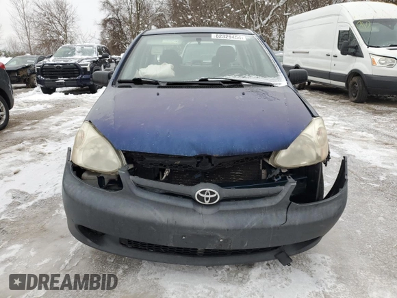 2005 Toyota ECHO with VIN JTDBT123050383622, listed as a Copart auction lot 82329454 with 401,377 mi miles and Salvage Title. Bid and sale history available at carsss.com. Image 5.