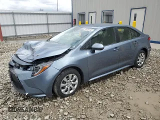 2020 Toyota Corolla LE with VIN JTDEPRAE1LJ039985, listed as a Copart auction lot 55435445 with 114,017 mi miles and Non Repairable. Bid and sale history available at DreamBid. Image 1.