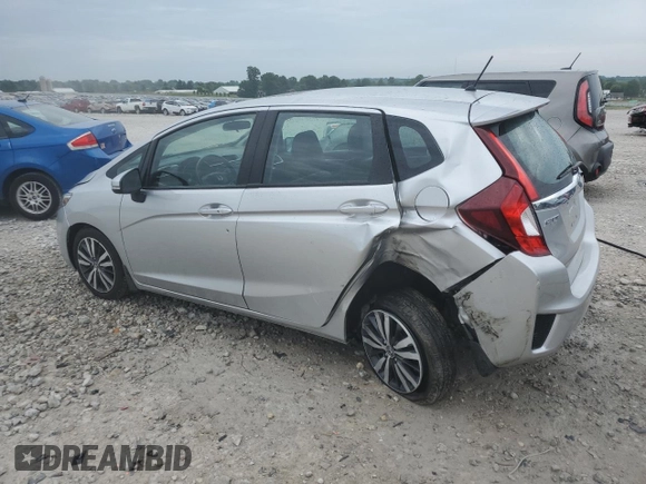 2015 Honda Fit EX-L with VIN 3HGGK5H83FM778607, listed as a Copart auction lot 61733845 with 26,338 mi miles and Clean title. Bid and sale history available at DreamBid. Image 2.