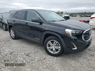 2018 GMC Terrain SLE with VIN 3GKALMEV7JL386710, listed as a Copart auction lot 50575765 with 79,272 mi miles and Salvage Title. Bid and sale history available at carsss.com. Image 4.