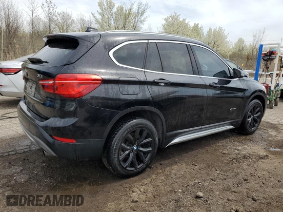 2017 BMW X1 xDrive28i with VIN WBXHT3C37H5F76075, listed as a Copart auction lot 53315395 with 143,141 mi miles and Clean title. Bid and sale history available at DreamBid. Image 3.