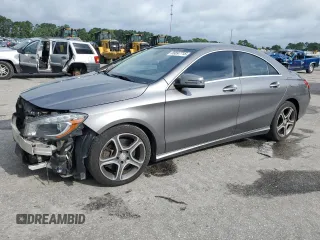 2014 Mercedes-Benz CLA 250 with VIN WDDSJ4GBXEN133966, listed as a Copart auction lot 59897715 with 100,509 mi miles and Salvage title. Bid and sale history available at DreamBid. Image 1.