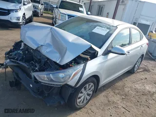 2019 Hyundai Accent SE with VIN 3KPC24A32KE053705, listed as a IAAI auction lot 41772975 with 90,854 mi miles. Bid and sale history available at carsss.com. Image 2.
