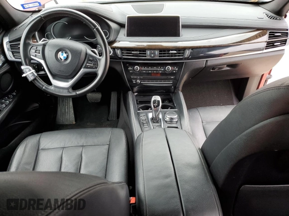 2017 BMW X6 sDrive35i with VIN 5UXKU0C37H0G69396, listed as a Copart auction lot 88132175 with 0 mi miles and Salvage Title. Bid and sale history available at carsss.com. Image 8.