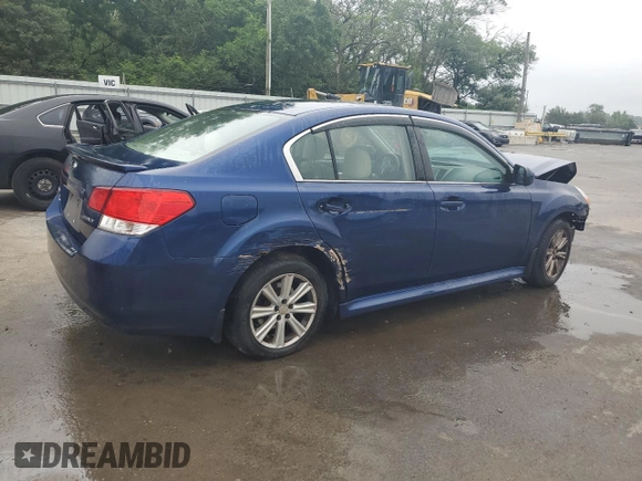 2010 Subaru Legacy Premium All-Weather Anniversary with VIN 4S3BMBG6XA3214271, listed as a Copart auction lot 61489475 with 255,950 mi miles and Salvage title. Bid and sale history available at DreamBid. Image 3.