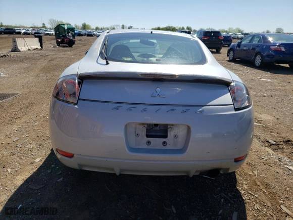 2006 Mitsubishi Eclipse GS with VIN 4A3AK24F96E055189, listed as a Copart auction lot 52863414 with 161,331 mi miles and Salvage Title. Bid and sale history available at carsss.com. Image 6.