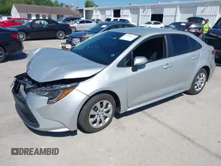 2023 Toyota Corolla LE with VIN 5YFB4MDE8PP053698, listed as a IAAI auction lot 42052631 with 26,766 mi miles. Bid and sale history available at carsss.com. Image 17.