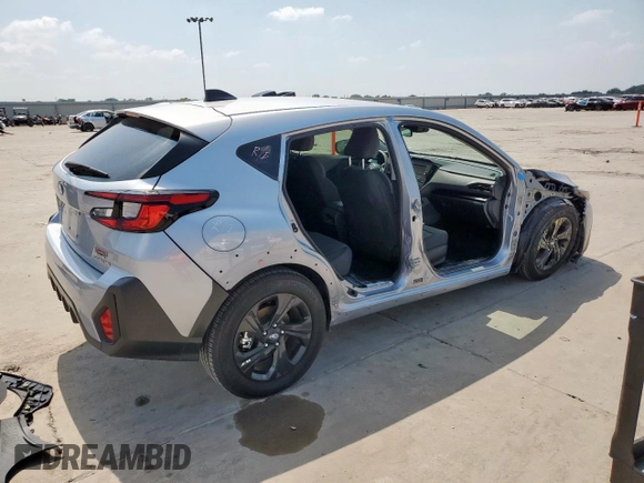 2024 Subaru Crosstrek z VIN JF2GUABC6RH243490, wystawiony jako Copart lot #57110855 z przebiegiem 15 415 mil mil oraz Szkoda całkowita • Salvage title. Historia ofert i sprzedaży dostępna na DreamBid. Obrazek 3.
